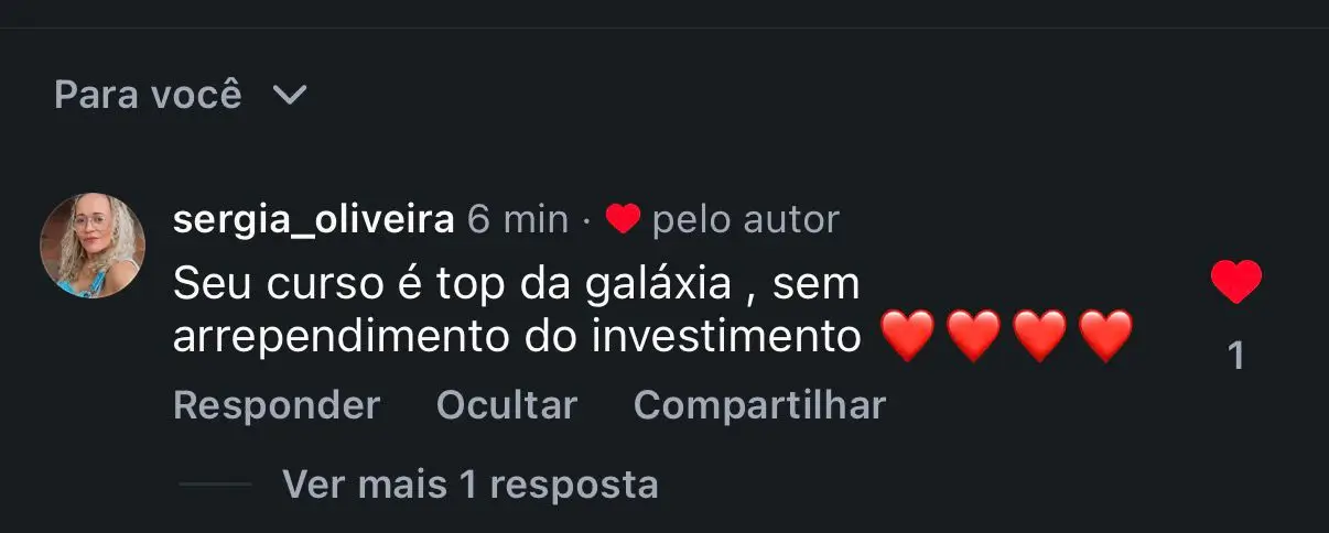 Depoimento Aluno 1