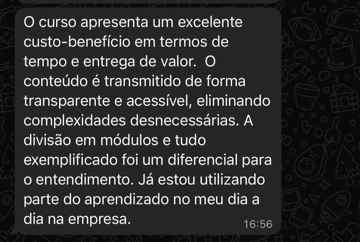 Depoimento Aluno 3